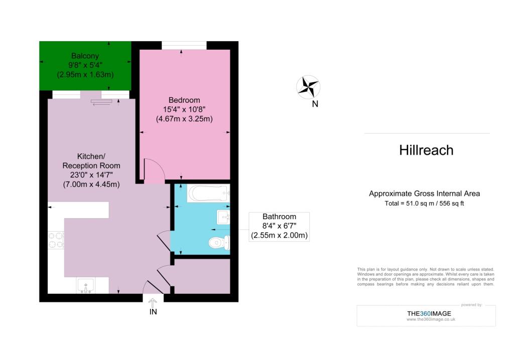 Flat 103 1A Hillreach