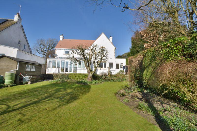 Rear view of property