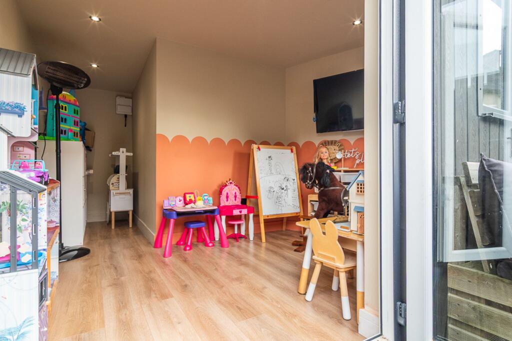 Garden room interior