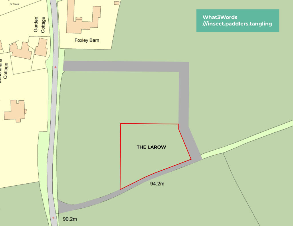 Church Rd Larow Outline