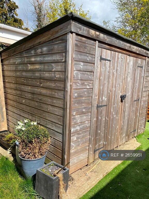 Shed In Garden