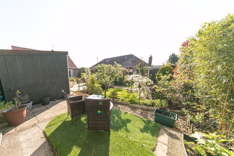 Mature private garden