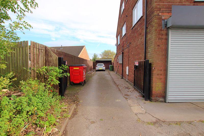 Driveway for flat