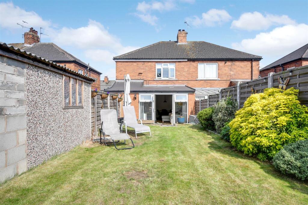 Rear garden