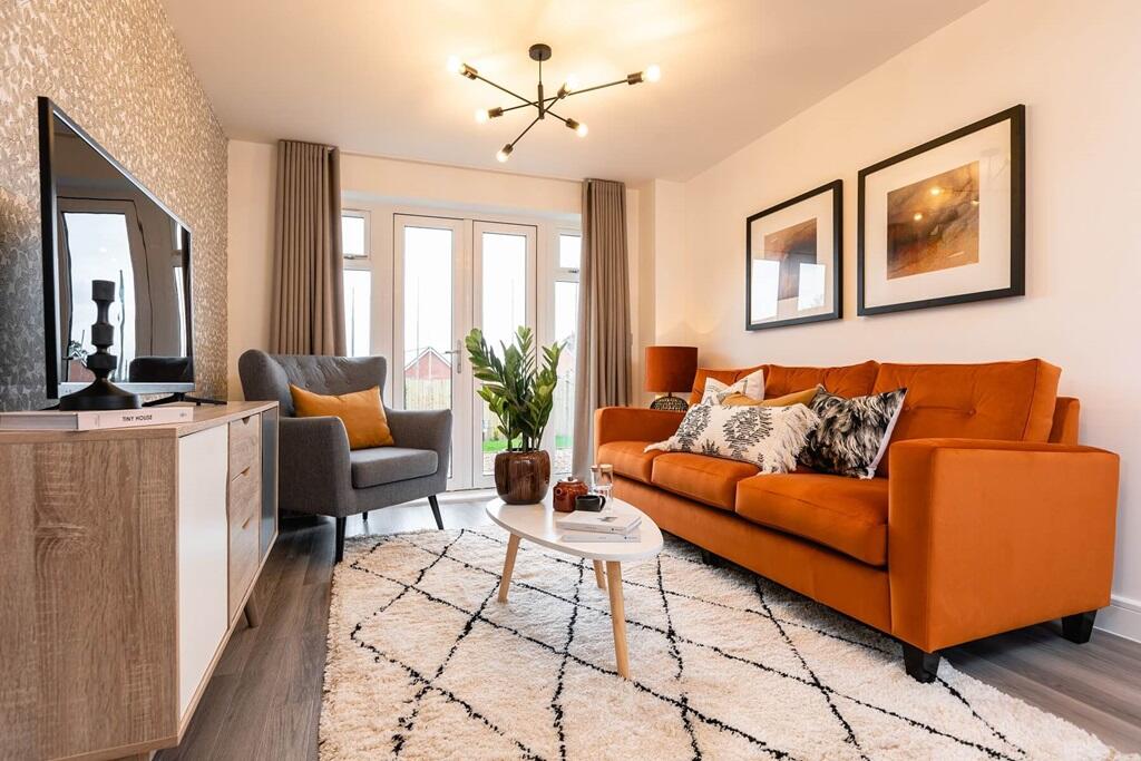 A blank canvas living room to make all yours