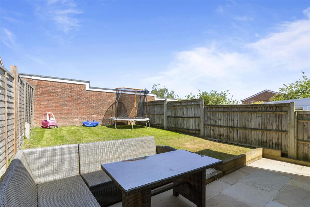 Rear garden
