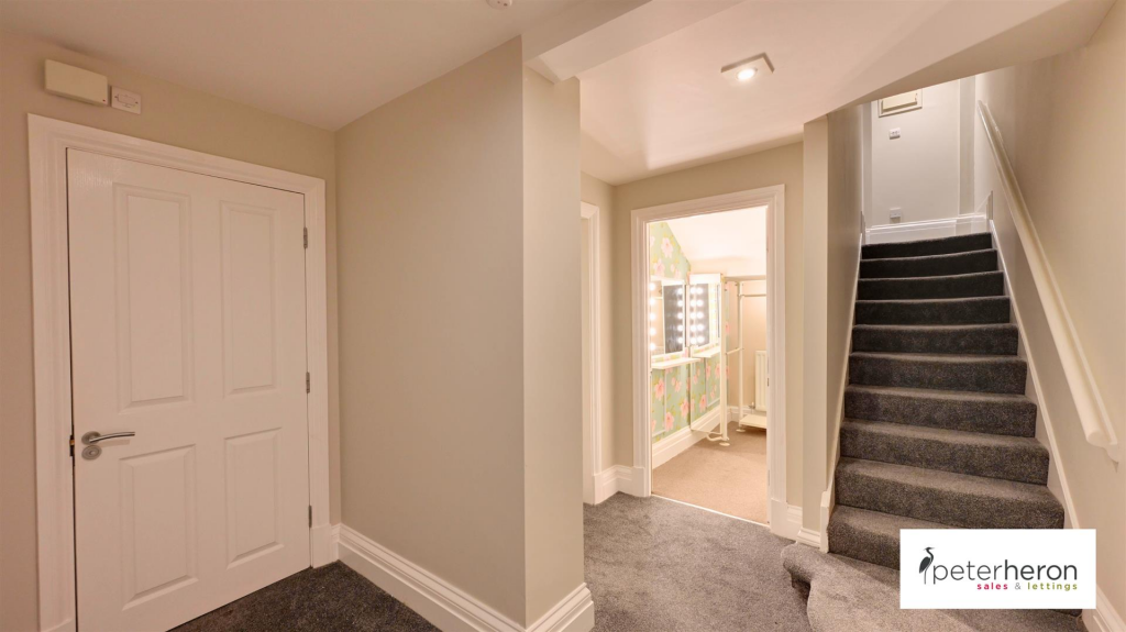 Stairs down to Lower Ground Floor