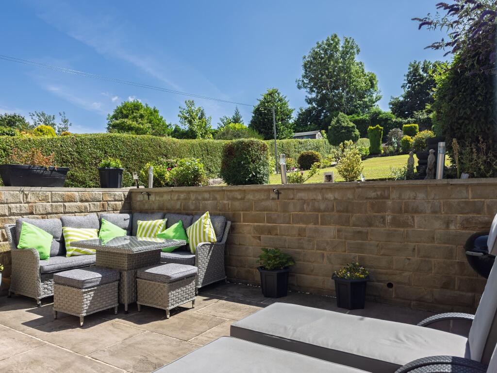 Rear patio
