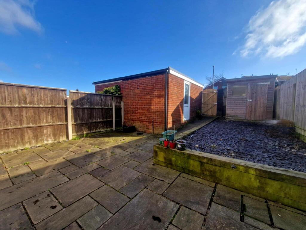 Rear garden