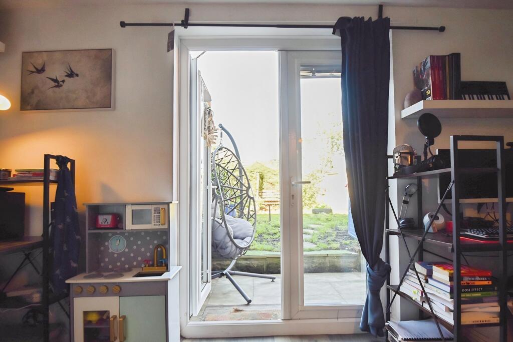 French Doors to Garden