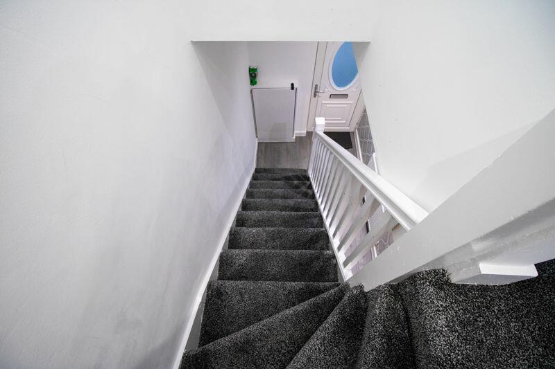 Stairwell to the upper floor