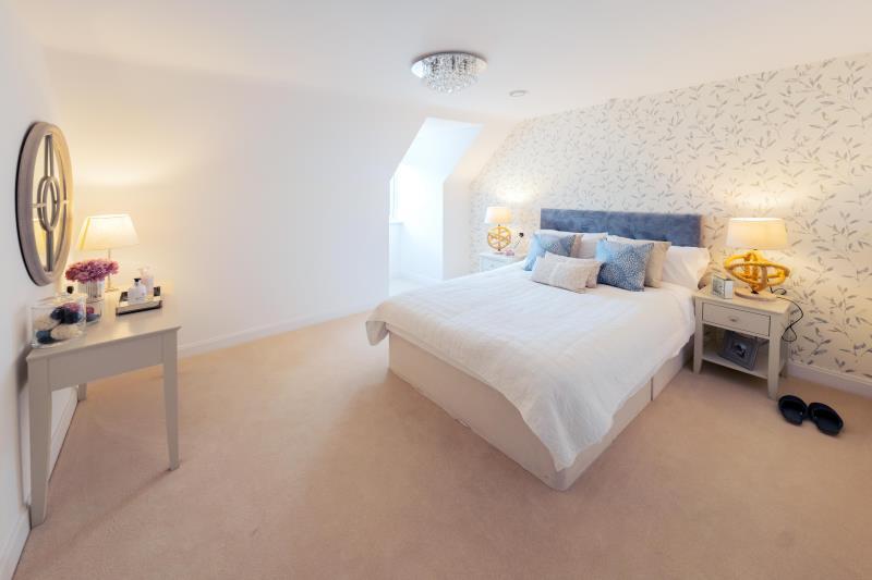 Show home bedroom  
