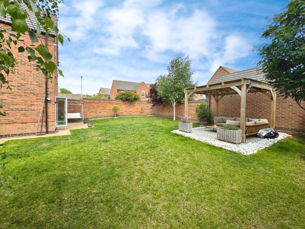 Rear garden