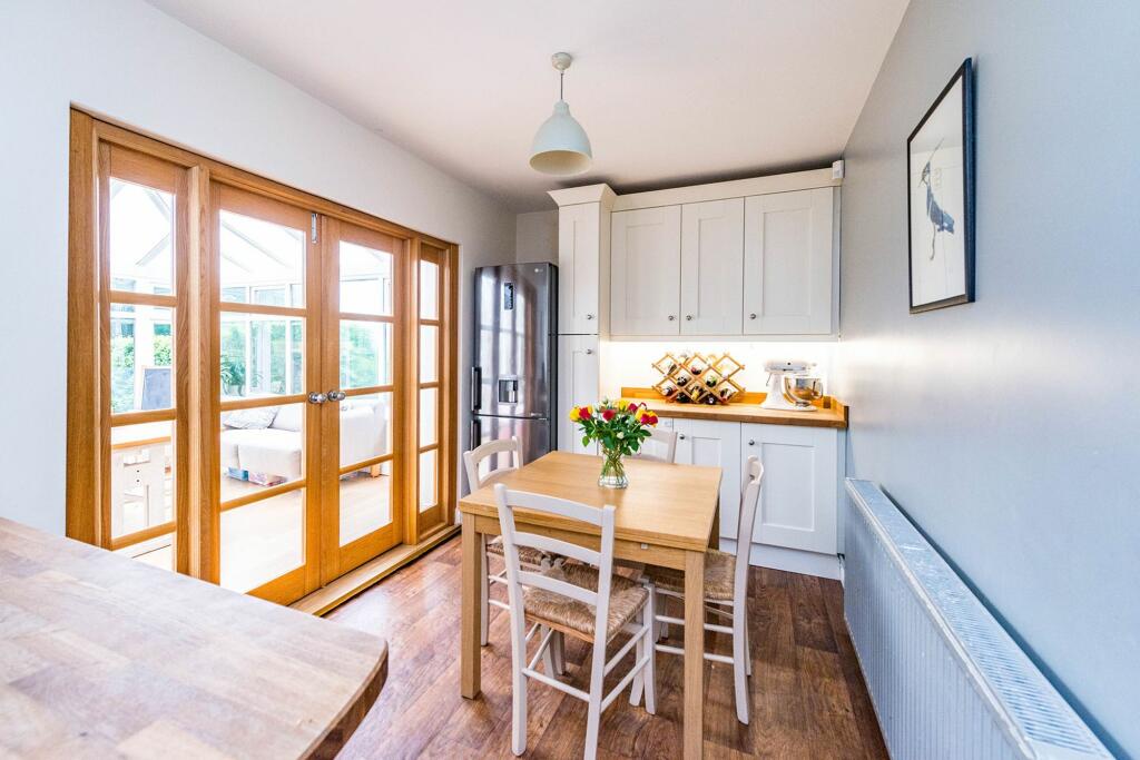 SITTING ROOM DINING ROOM KITCHEN AND CONSERVATORY