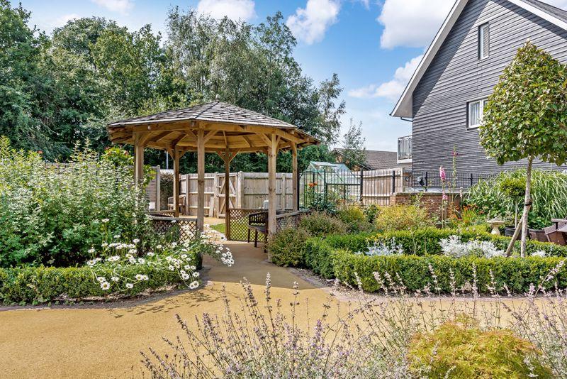 Gazebo in grounds