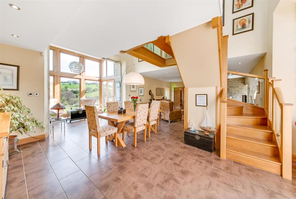 LIVING, DINING, SITTING AREAS AND SNUG