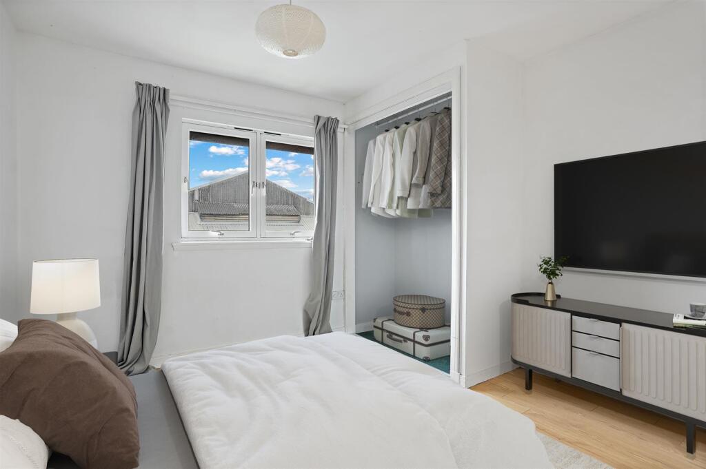 Virtually Staged Bedroom