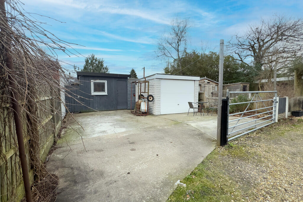 Rear of Property ...