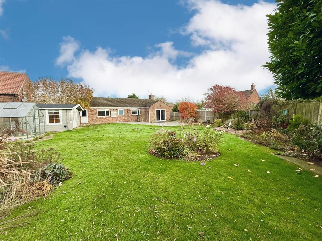 garden and rear aspect