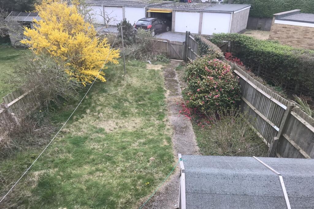 Garden at the rear