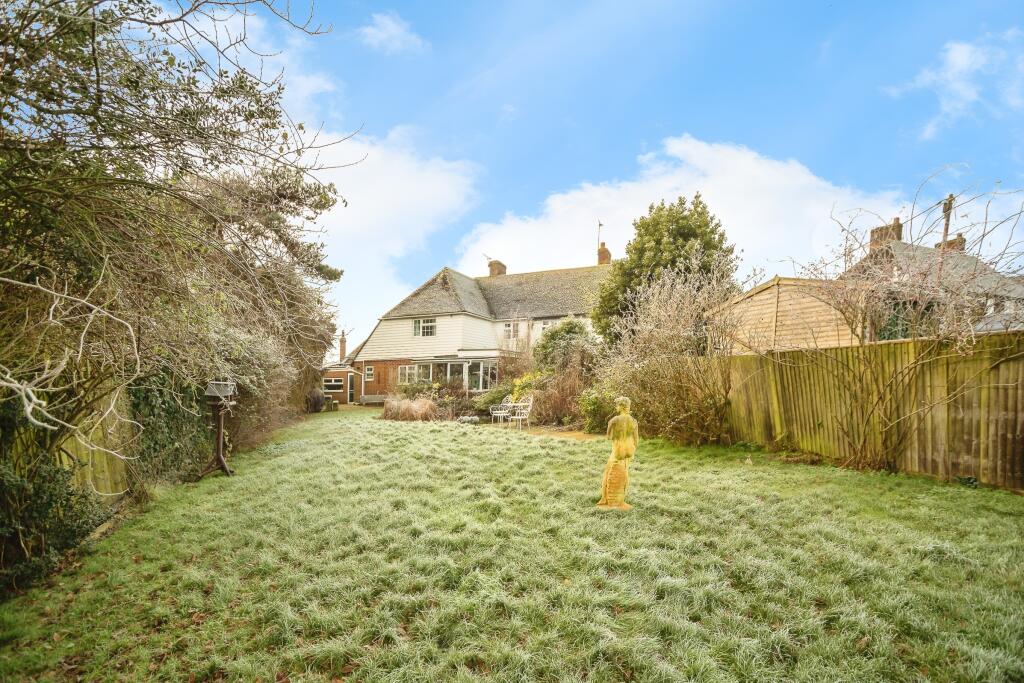 Rear garden