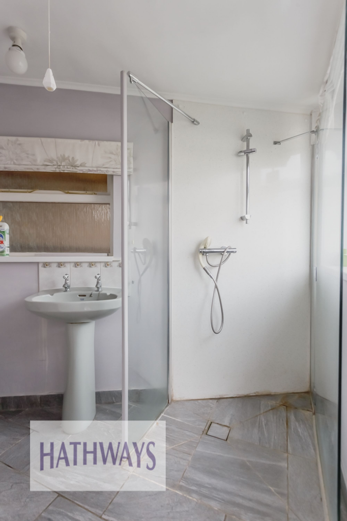 Downstairs shower room