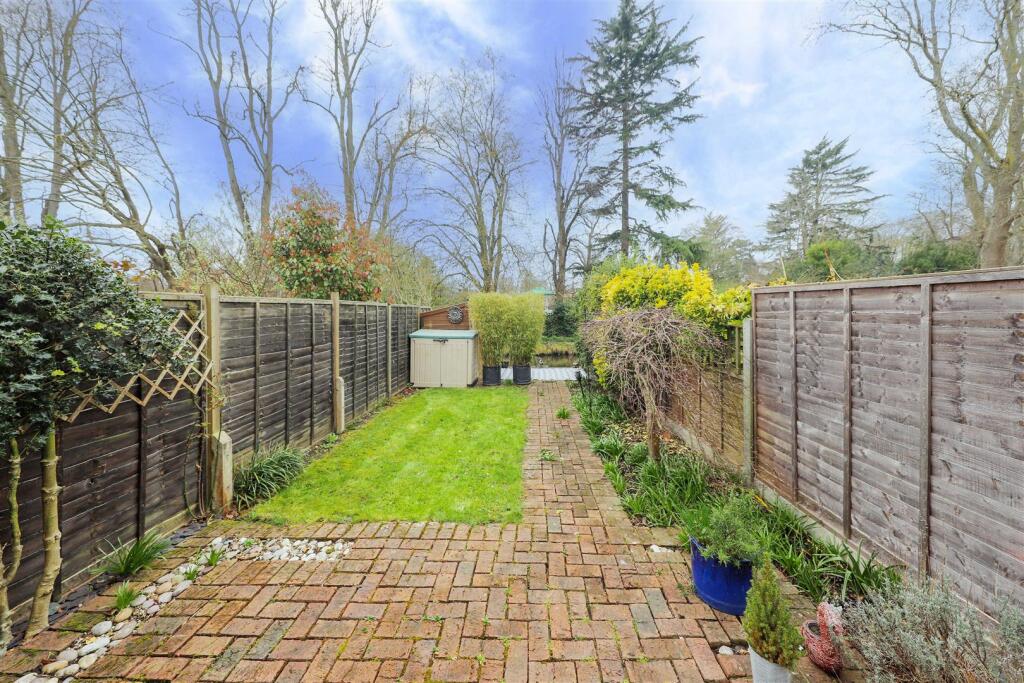 Rear garden