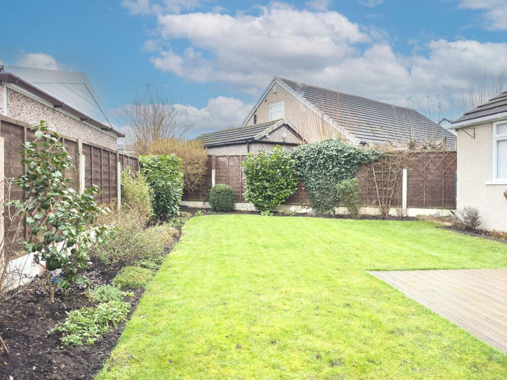 Rear garden