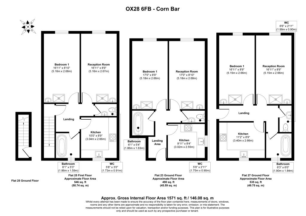 23 ¿ 27 Corn Bar, Witney, Oxfordshire, OX28 6FB