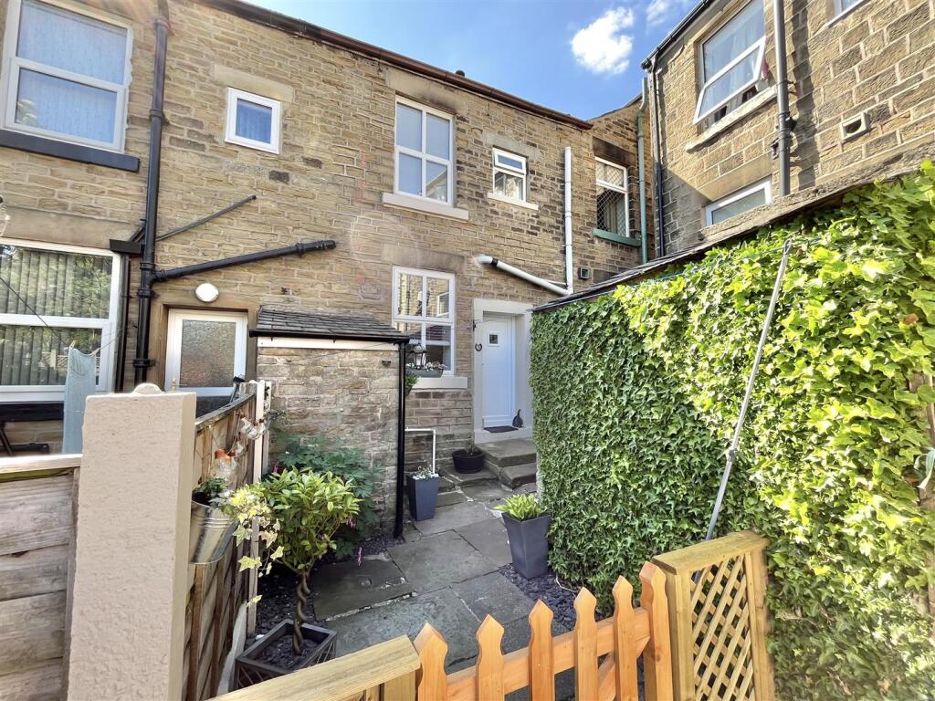Shared Rear Yard and Stone Shed