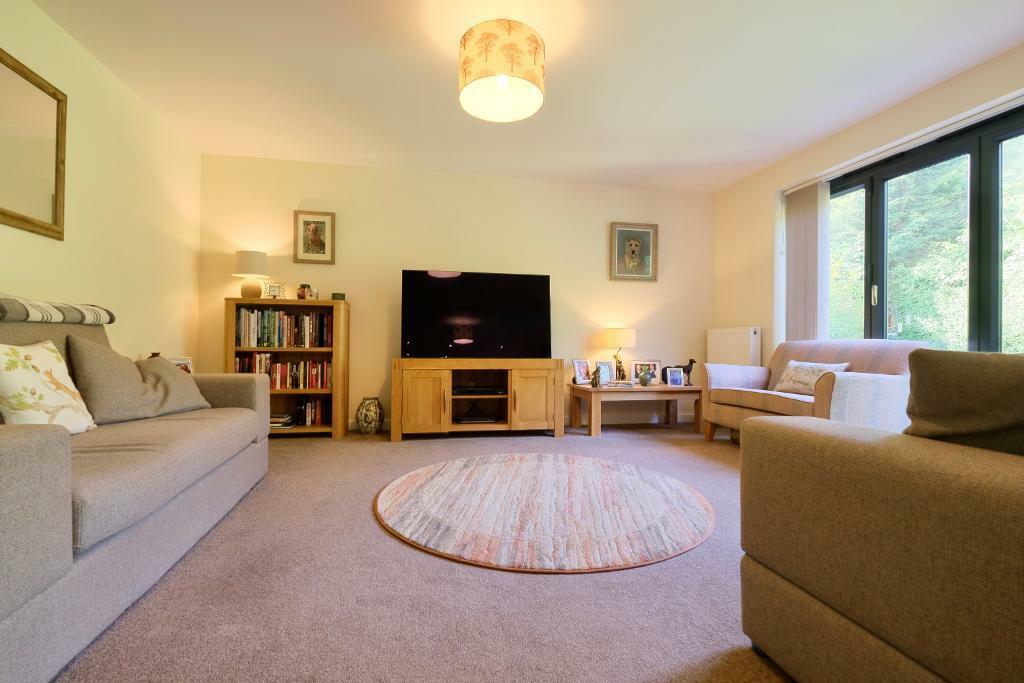 Family room with bifold doors