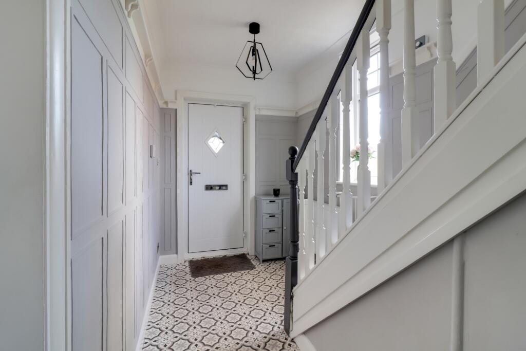 Ground floor hallway and stairs