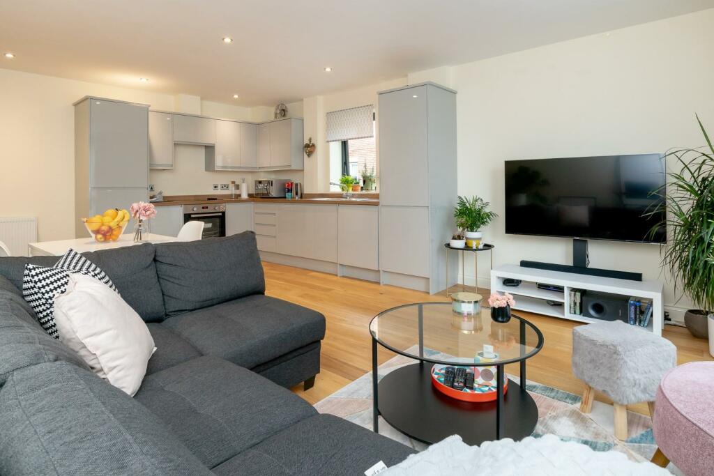 Open plan living room