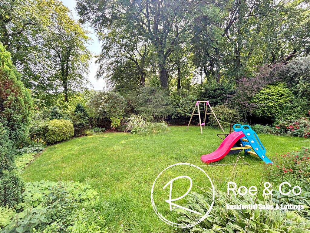 Rear garden