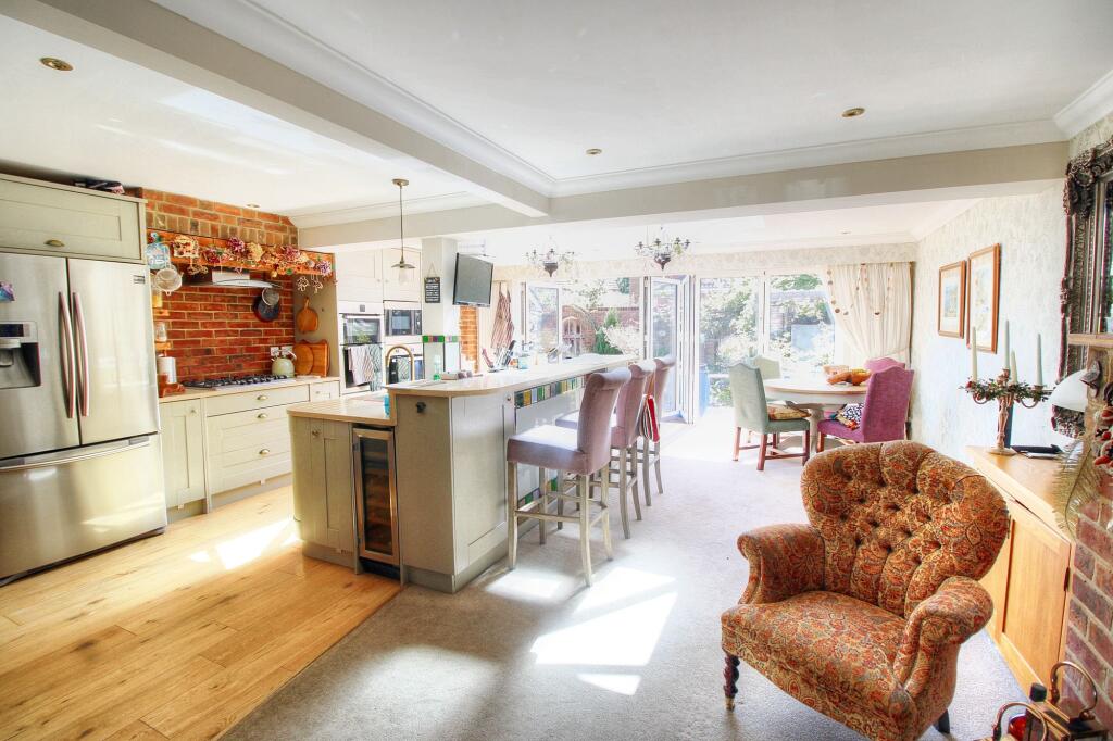 Open Plan Kitchen and Living Area