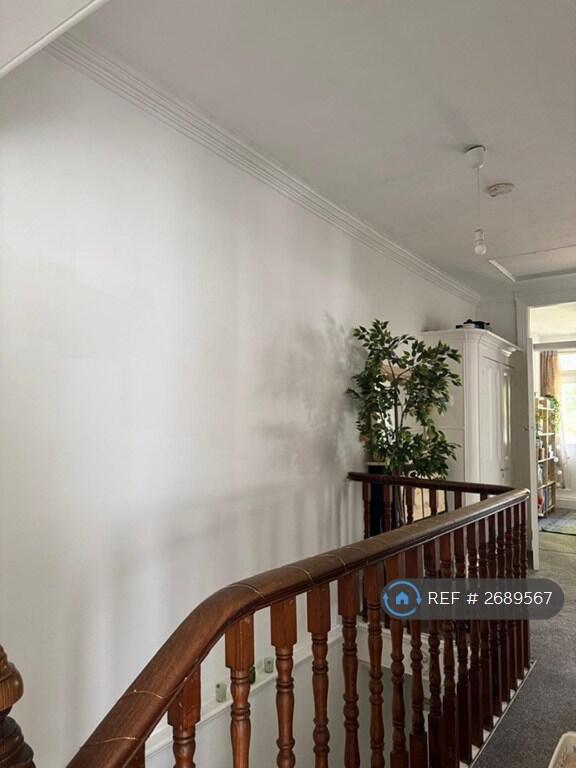 Private Staircase Up To Large Landing