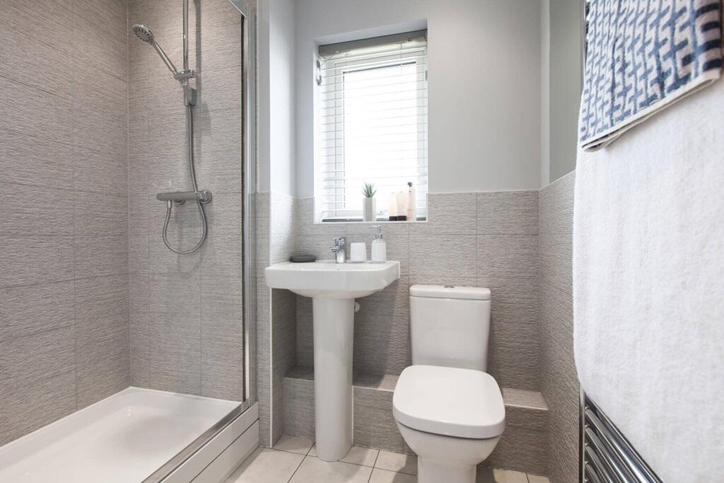 A family shower room completes the first floor