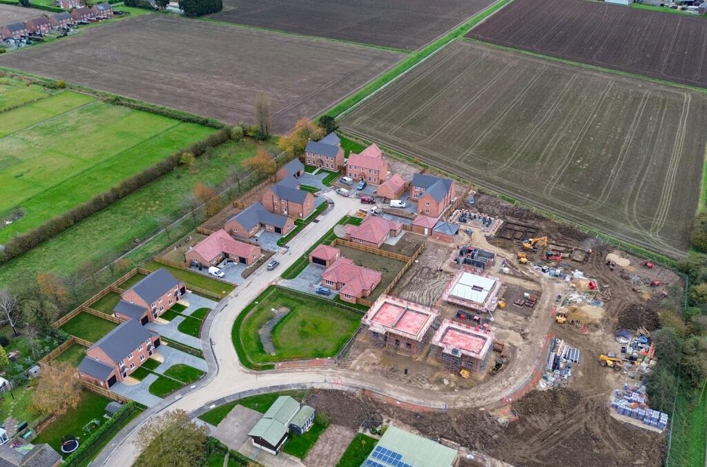 An executive development in a Semi - Rural Fenland