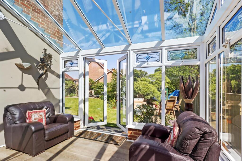 Conservatory off kitchen