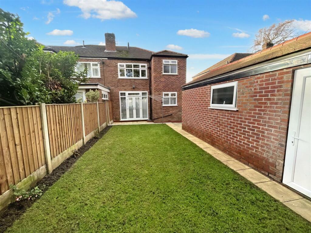 Rear of Property