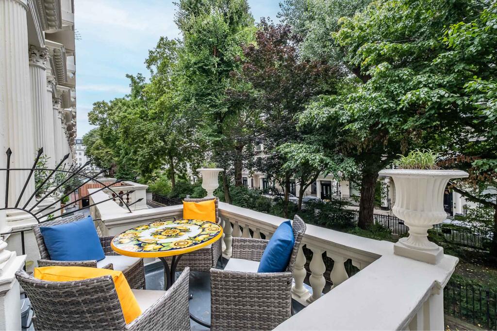 Terrace Overlooking Garden Square