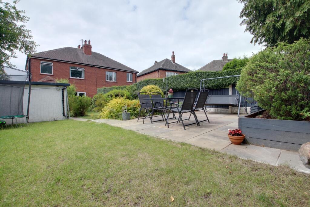 Part of the back garden