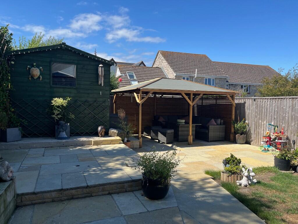 Rear garden