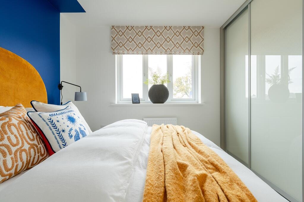 The second bedroom could be perfect for guests