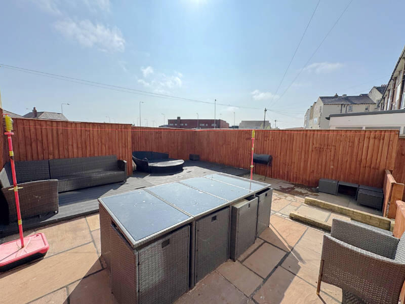 Rear of Property