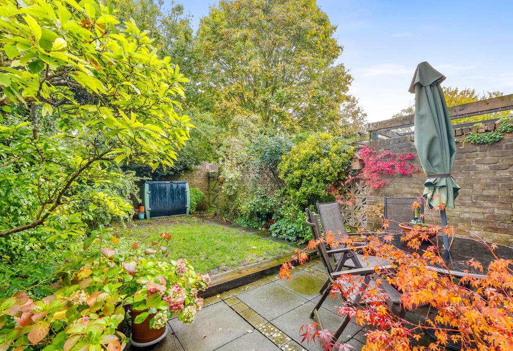 An oasis of a garden