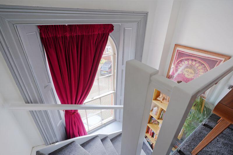 Stairs to Occasional Mezzanine Room 
