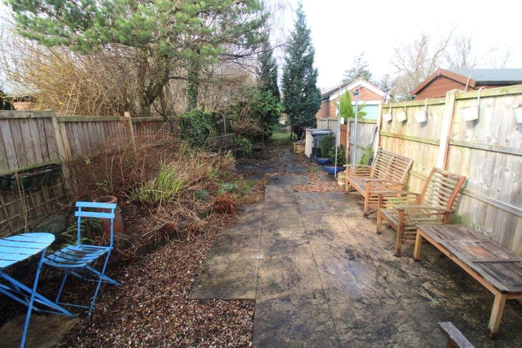 Rear garden