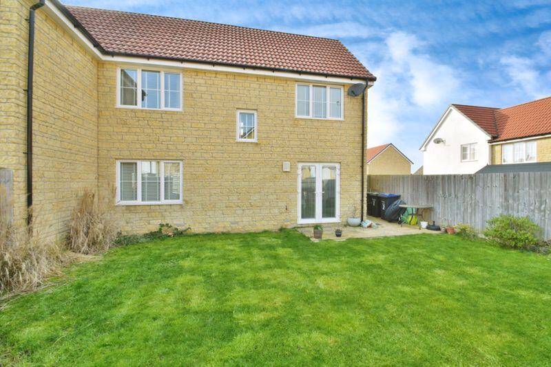 Rear view of property