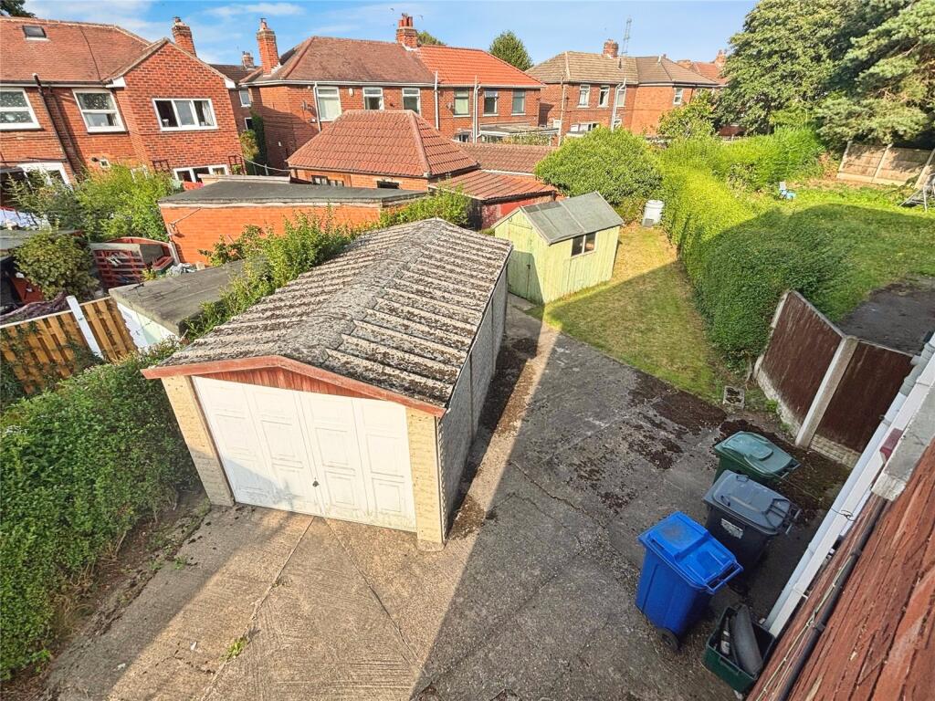 Rear Garage / Garden